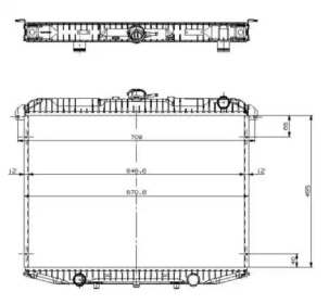 WILMINK GROUP wg1721519 -  Радиатор, охлаждение двигателя